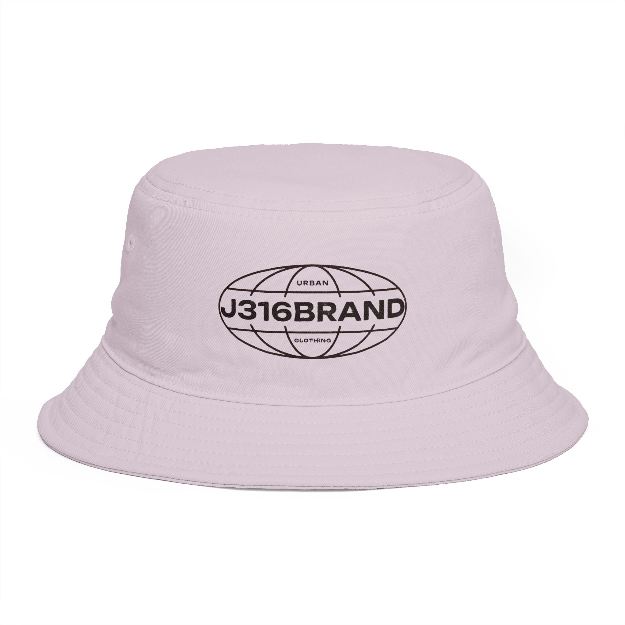 J316 Globe Logo Bucket Hat