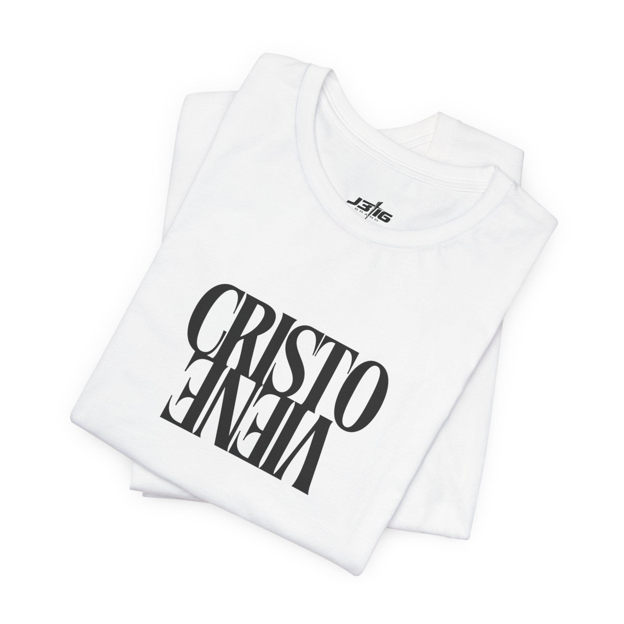 Cristo Viene Tee — Religious Faith Christian Graphic T-Shirt
