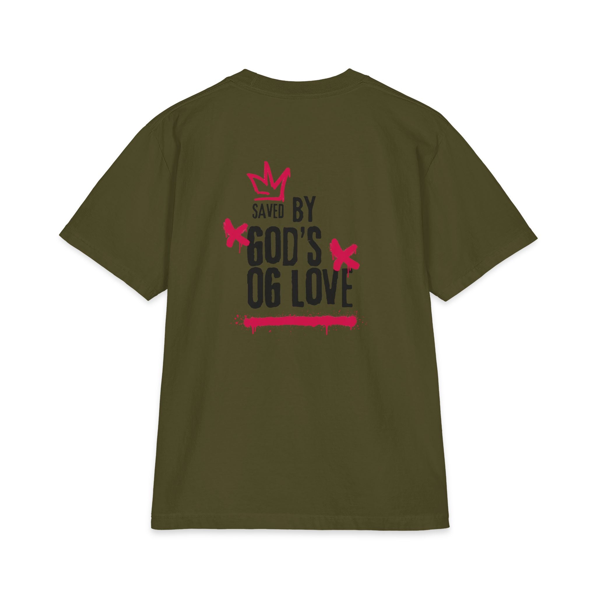 Saved by God's Love T-Shirt — Urban 1316 Brand Christian Graphic Tee