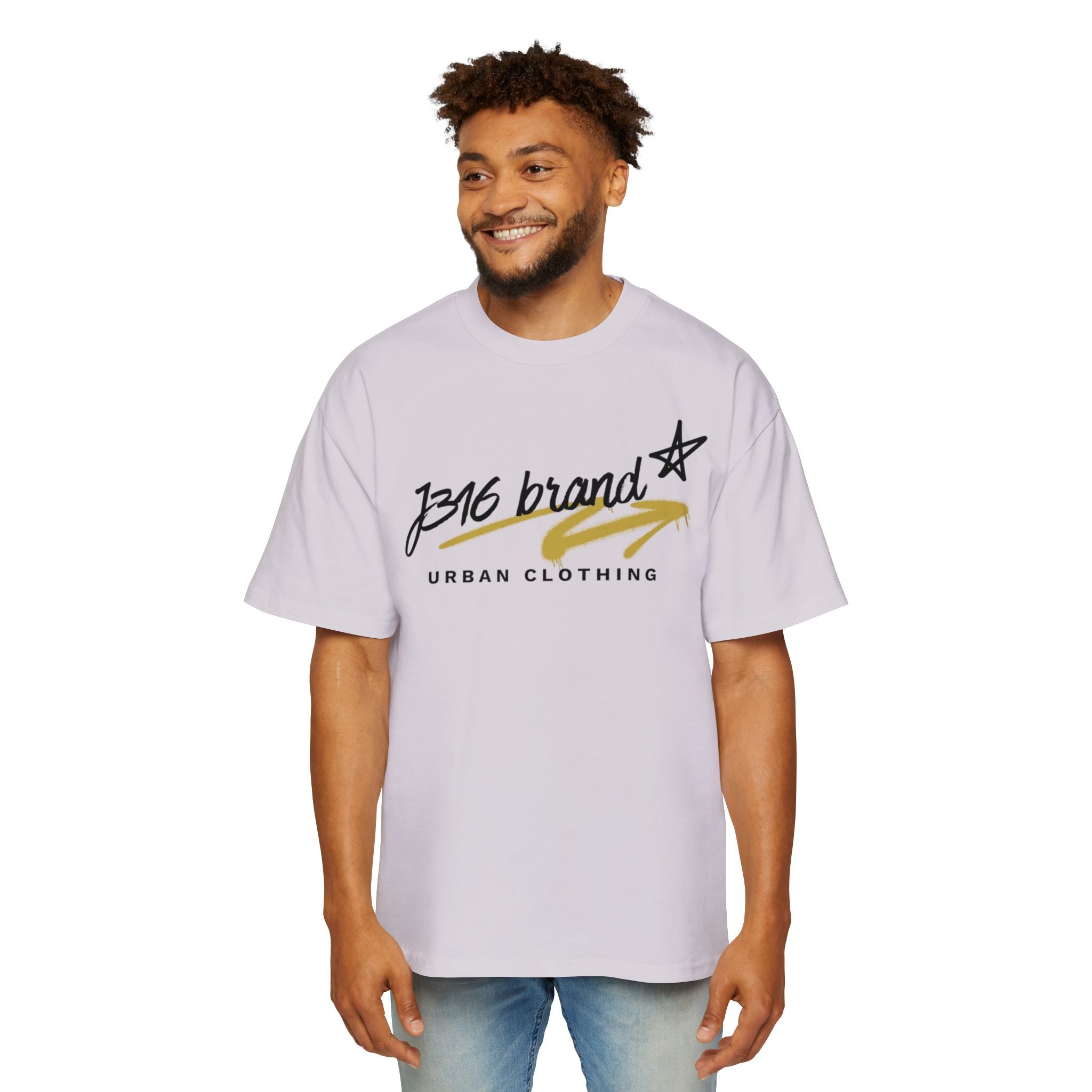 'Saved By God's Love' Oversized Men's Tee — J316 Urban Clothing Graphic T‑Shirt