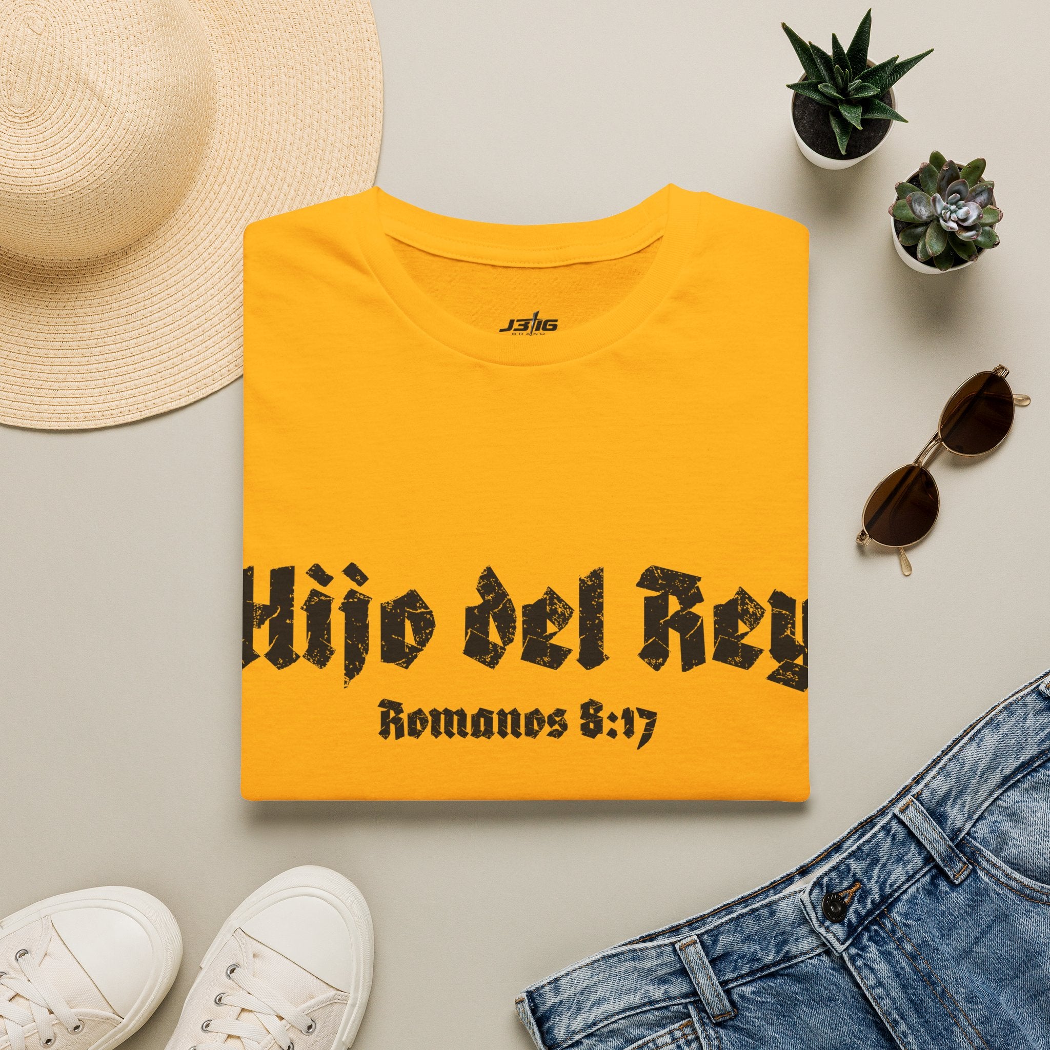 Hijo del Rey T-Shirt – Romans 8:17 Spanish Christian Faith Tee