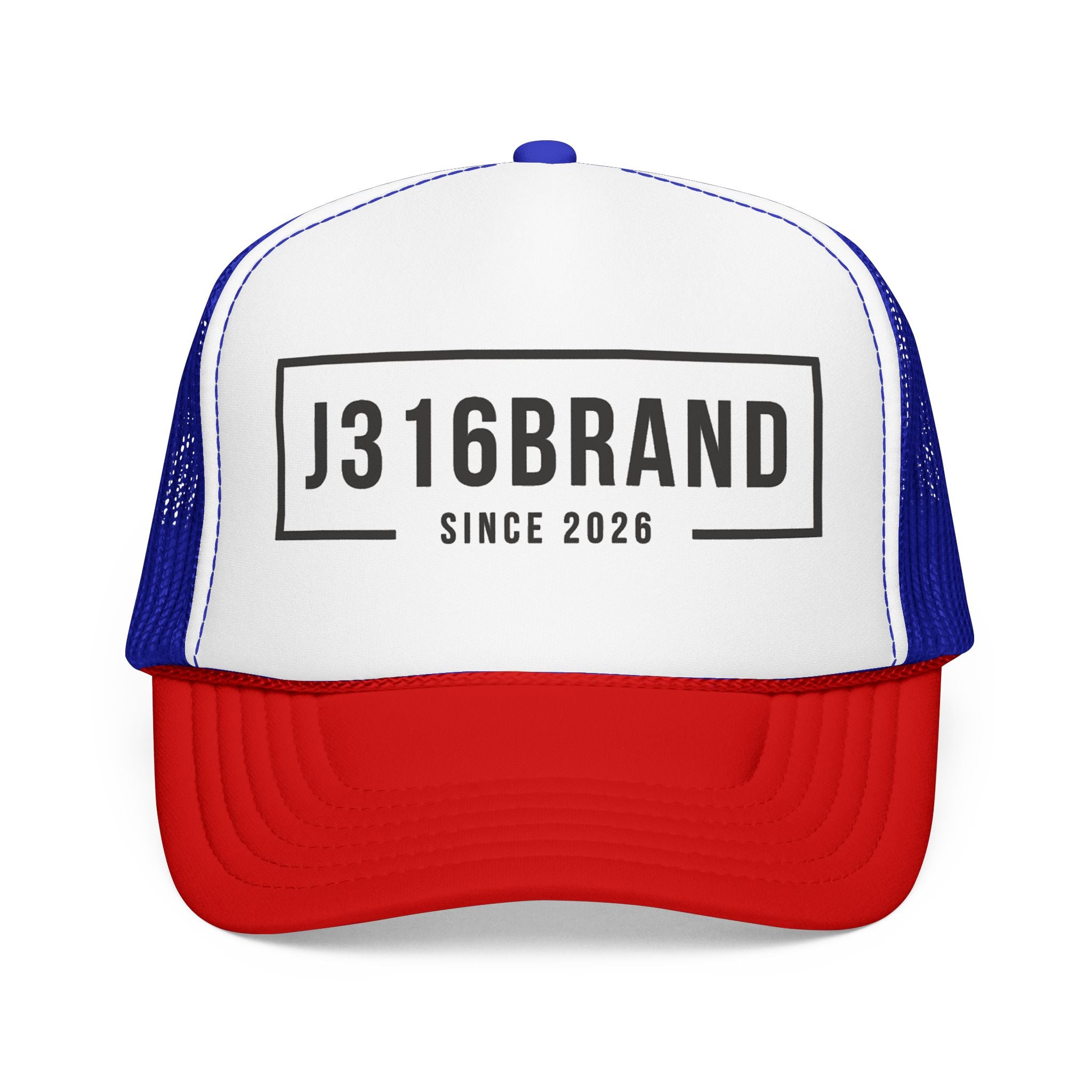 J316BRAND Trucker Hat – Foam Mesh Cap "Since 2020"