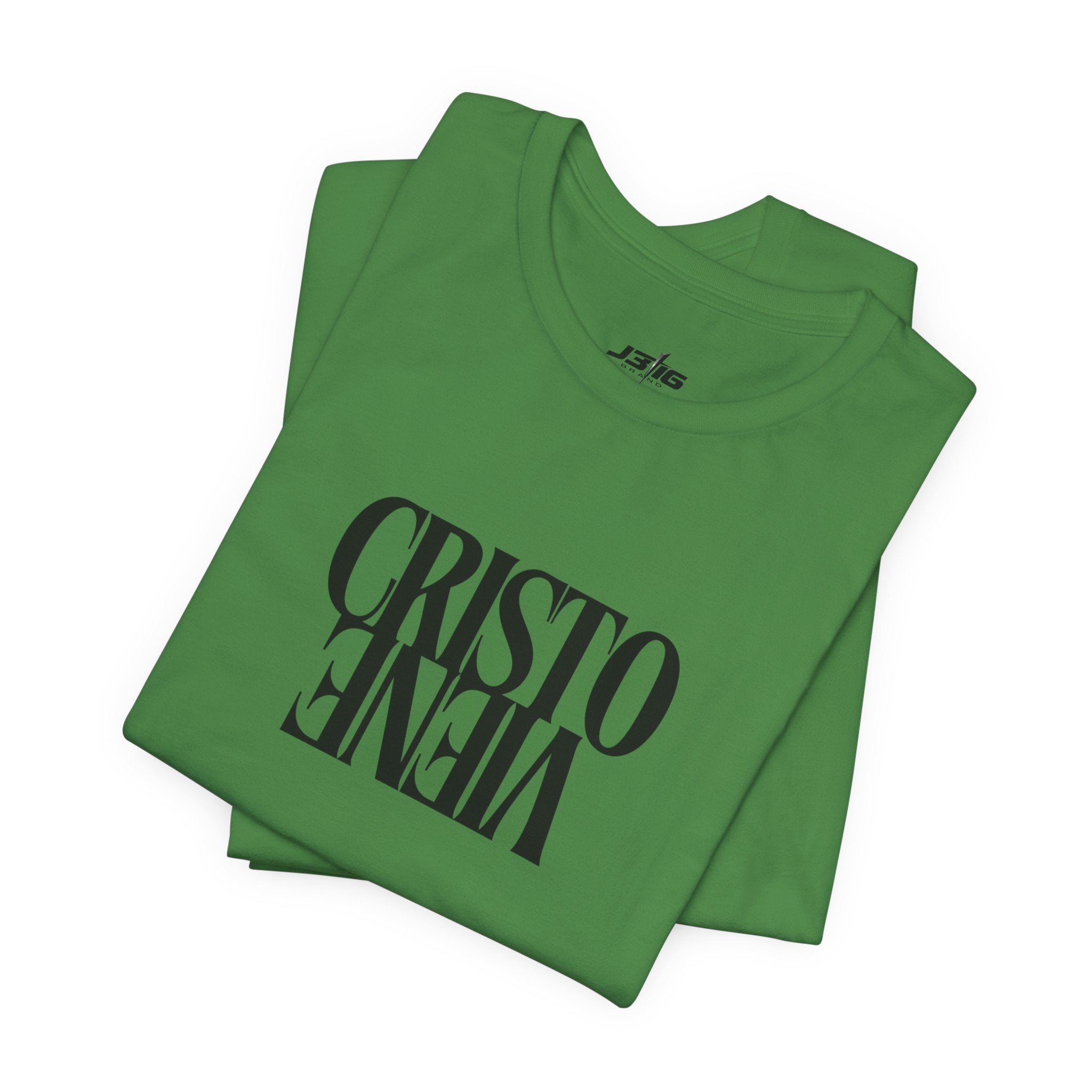 Cristo Viene Tee — Religious Faith Christian Graphic T-Shirt