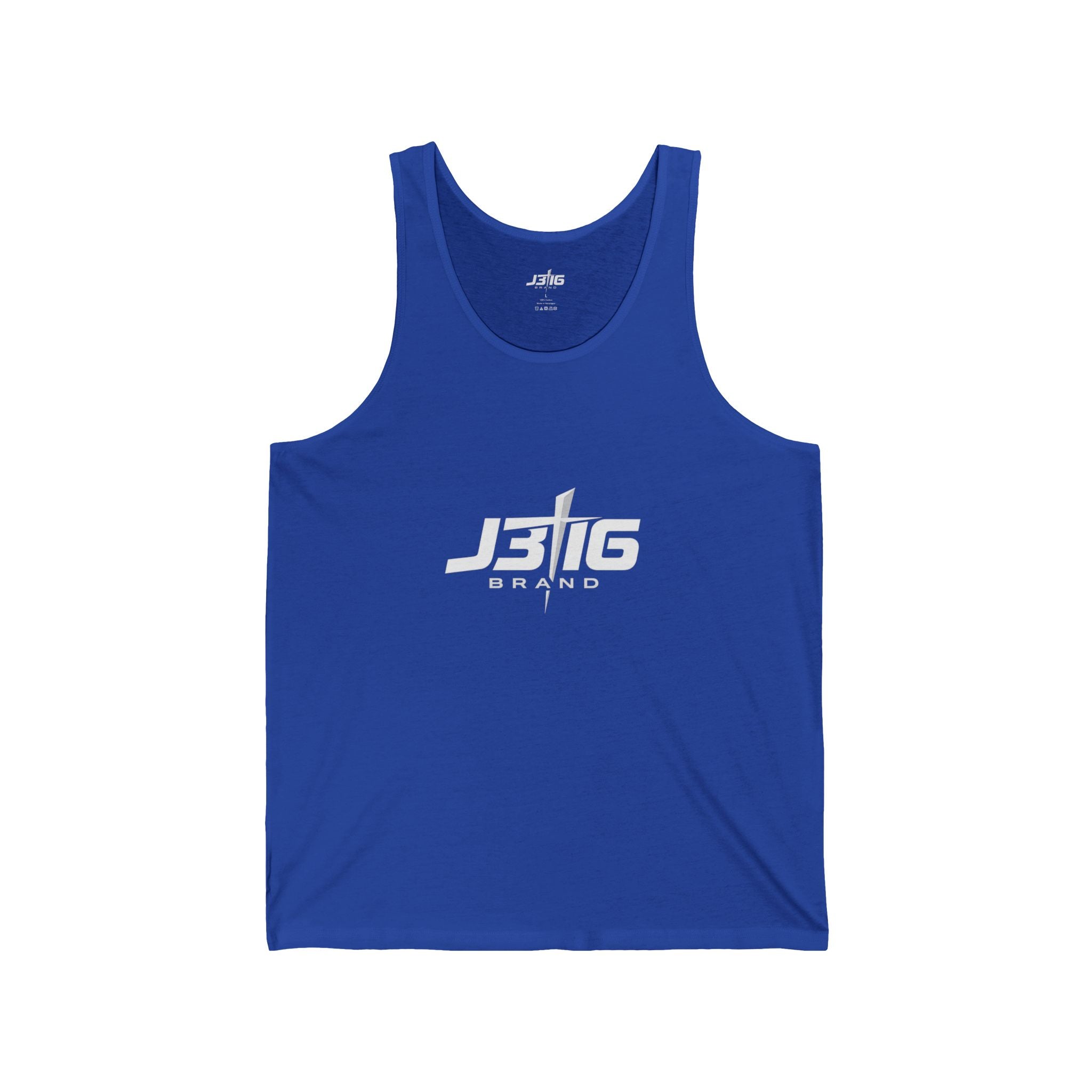 White Jersey Tank Top — Minimal Athletic Everyday Tank