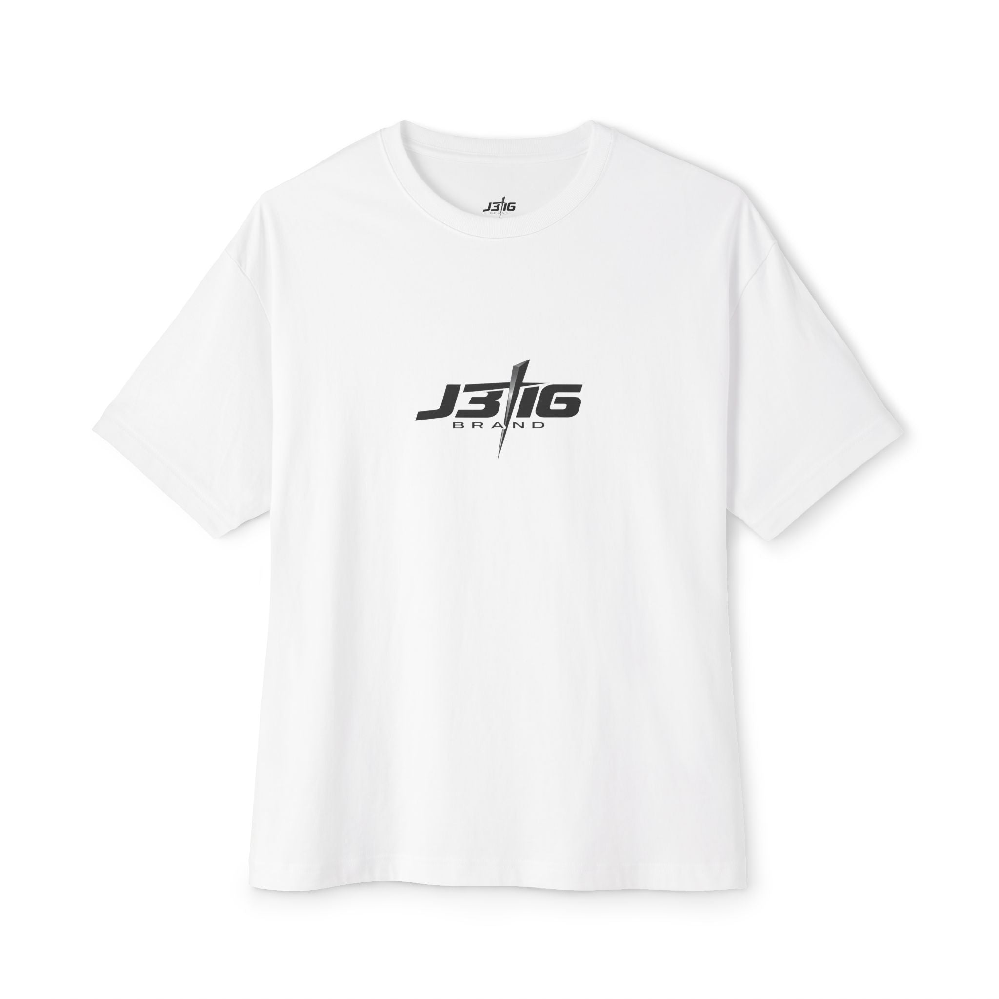 J316 Logo Tee — Minimal Graphic Boxy T-Shirt