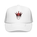 Red Crown Foam Trucker Hat