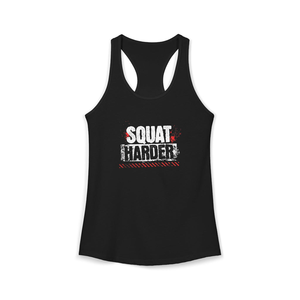 J316 Squat Harder Racerback