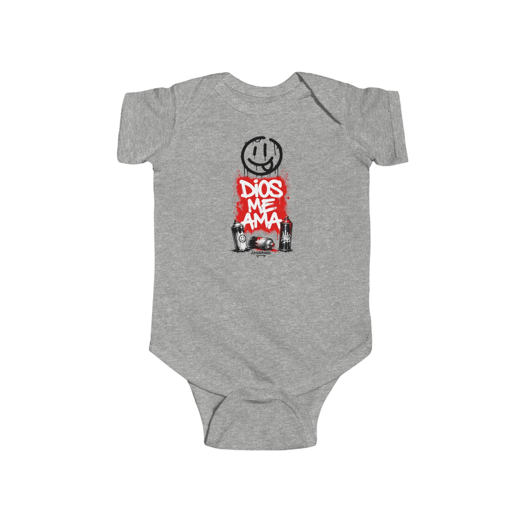 J316 Infant Bodysuit Dios Me Ama