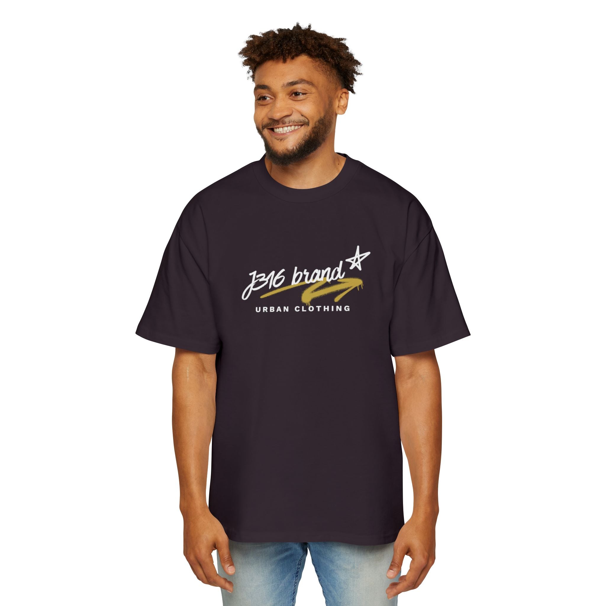 J316 Saved by Gods OG Love Oversized Dark