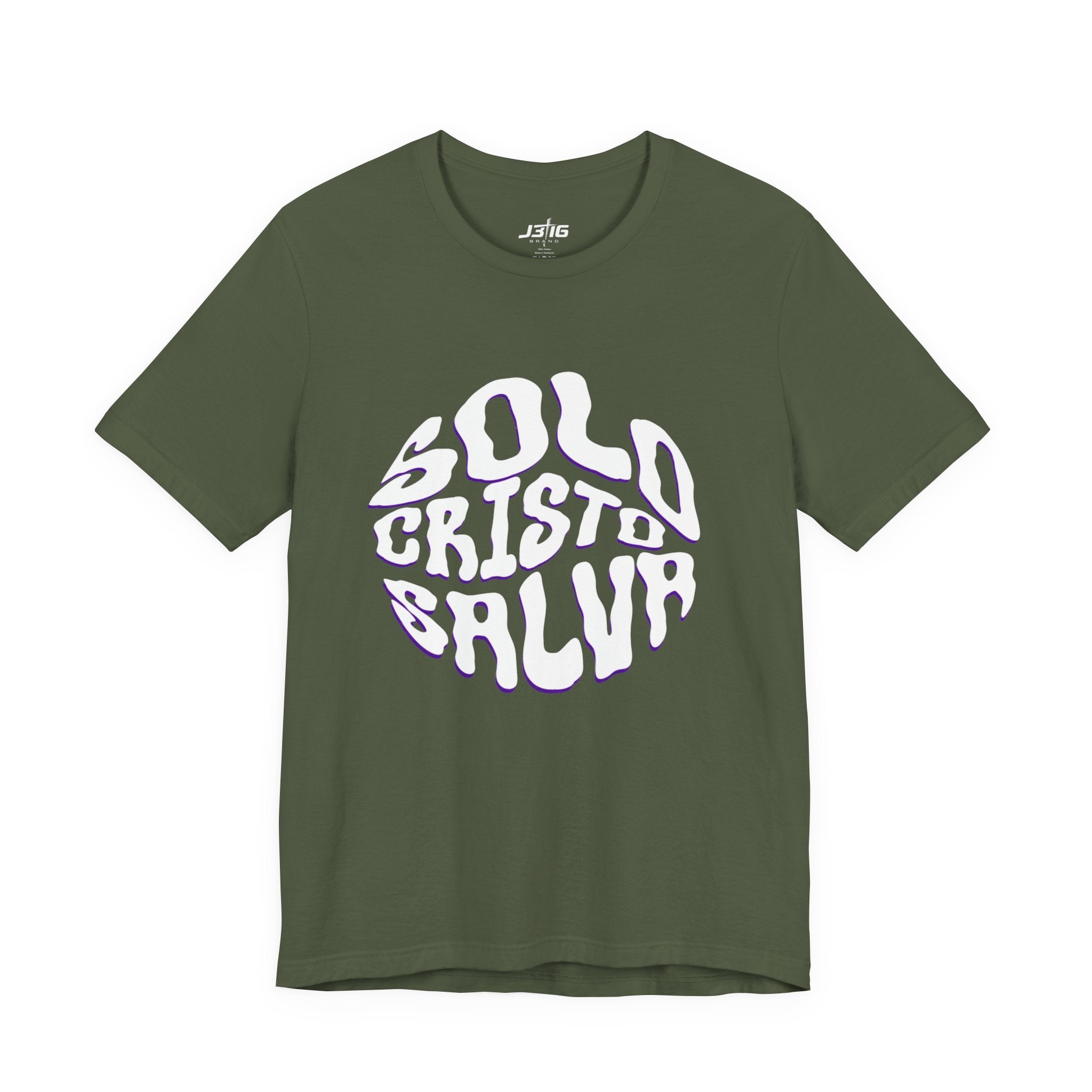 J316 Solo Cristo Salva Dark Shirt