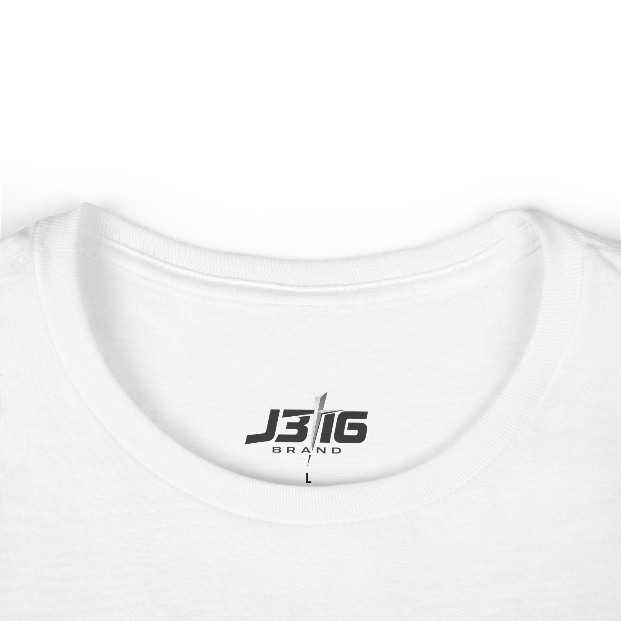 JBLG Floral Logo Women's Tee — Minimal Retro Band Style Graphic Shirt