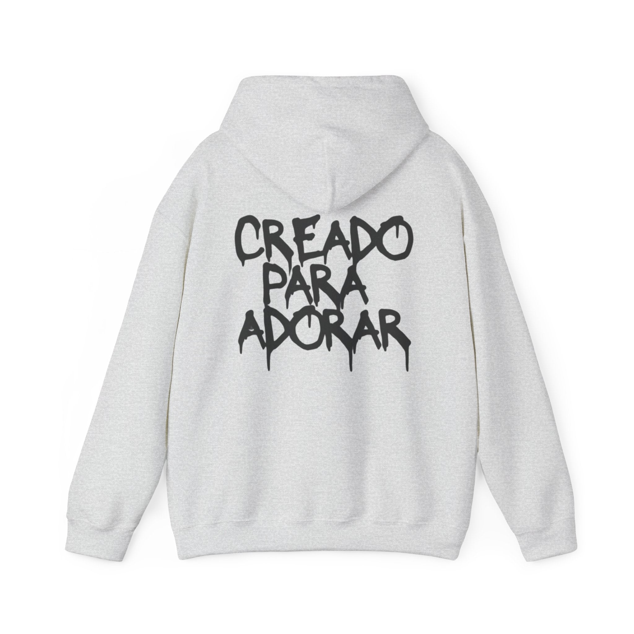 Hoodie - "Creado Para Adorar" Streetwear Christian Hoodie