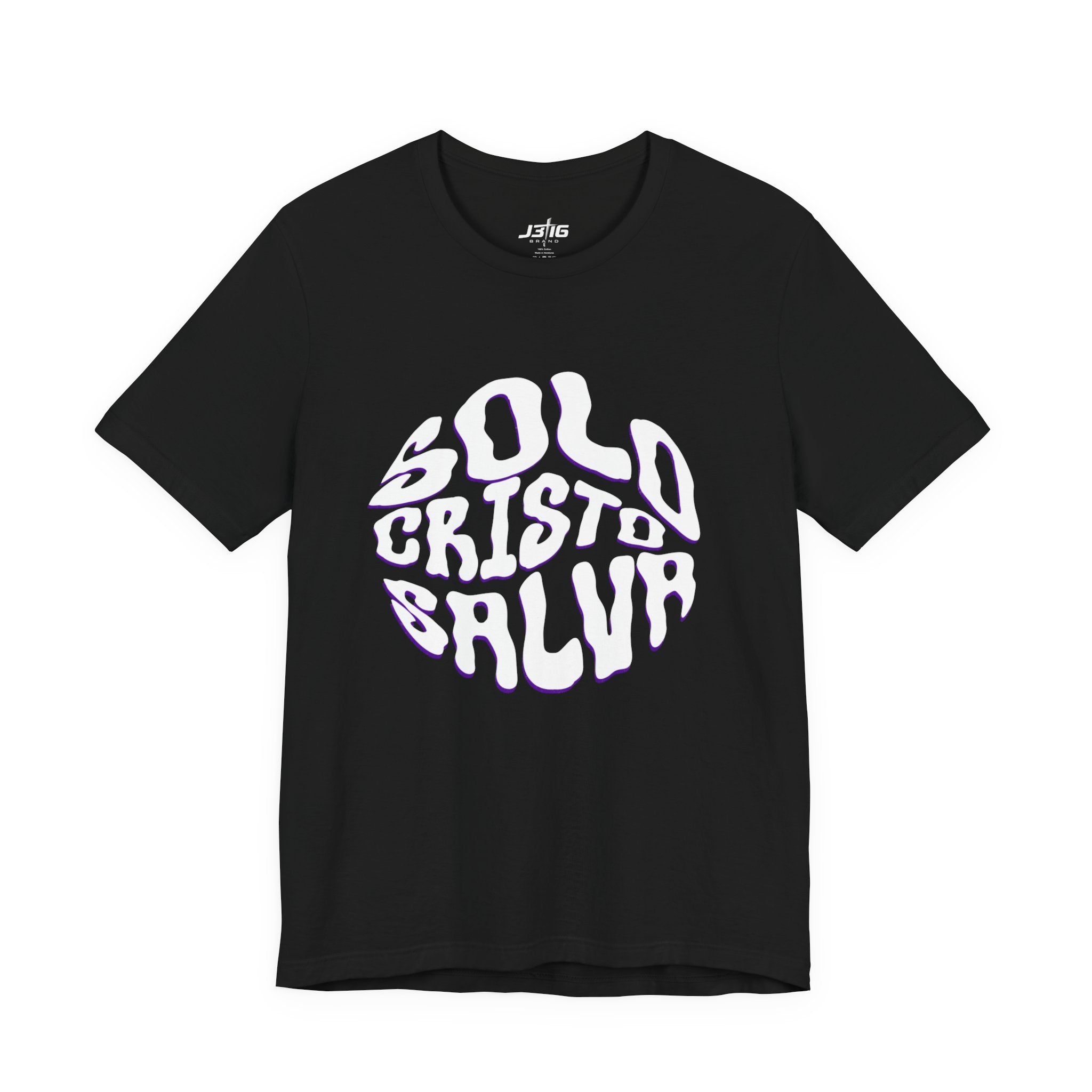 J316 Solo Cristo Salva Dark Shirt