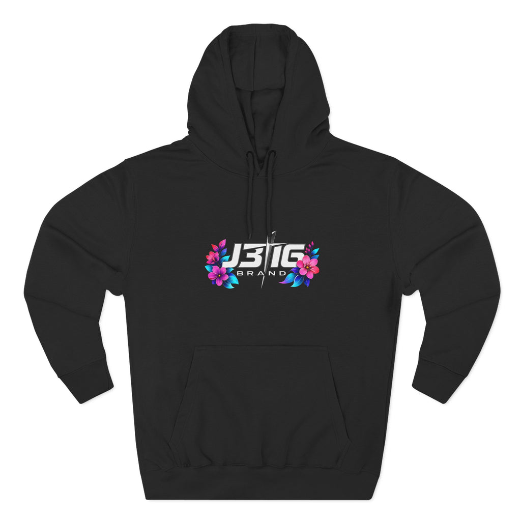J316 Floral Logo Hoodie dark