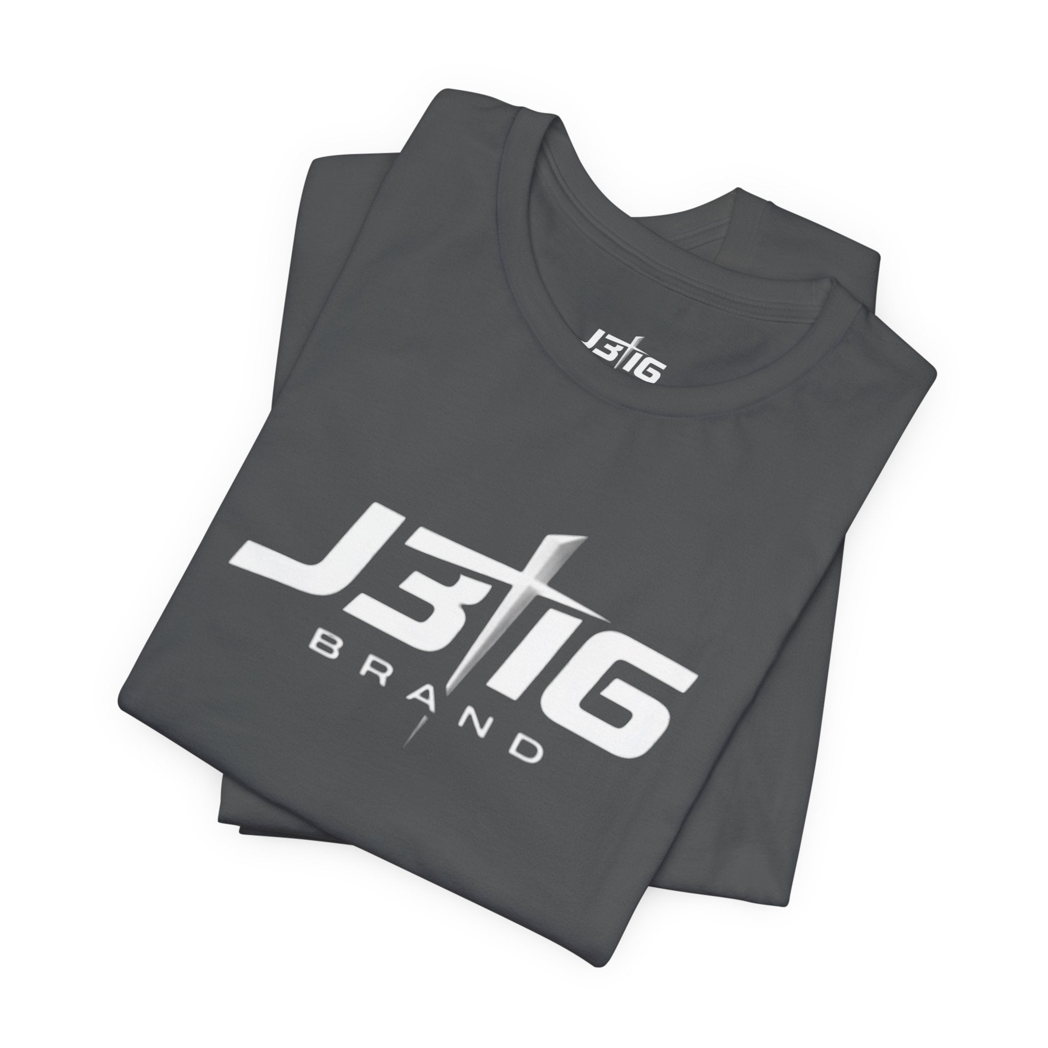 J3T6 Brand Logo Tee - Men's Heathered Graphic T-Shirt