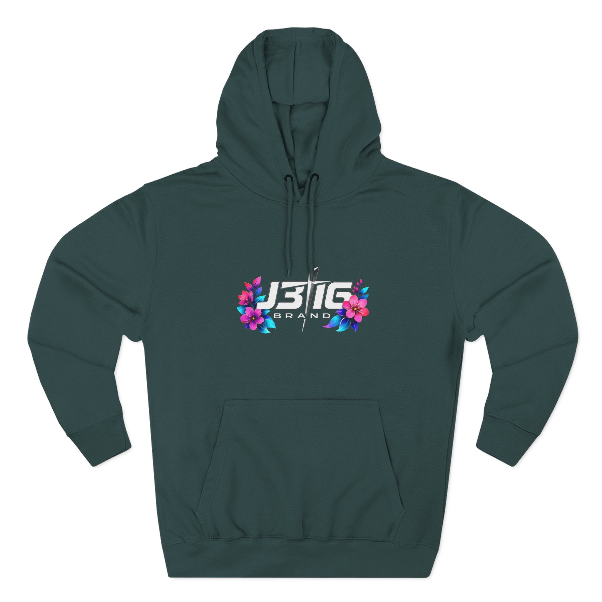 J316 Floral Logo Hoodie dark