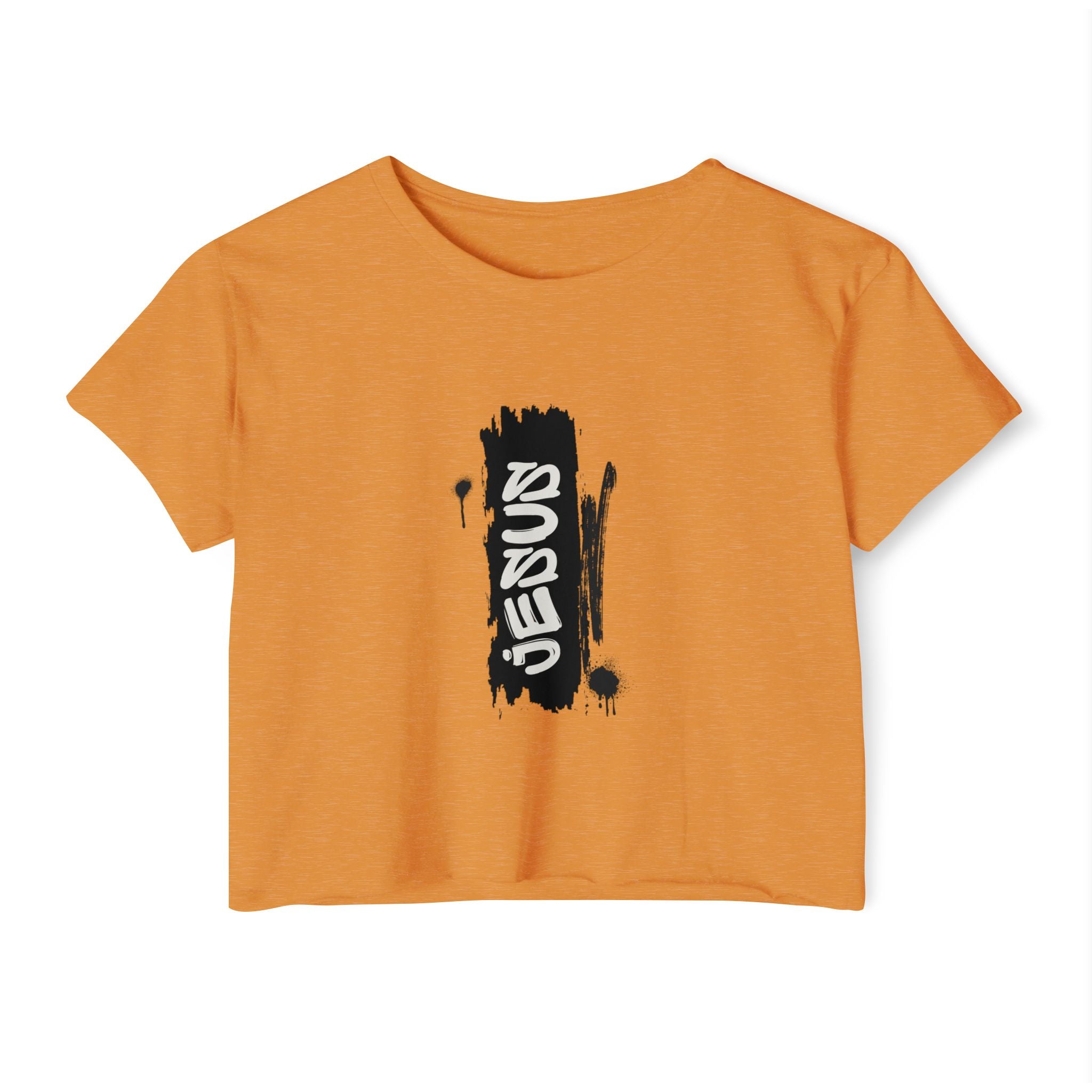J316 Jesus Womens Crop Top