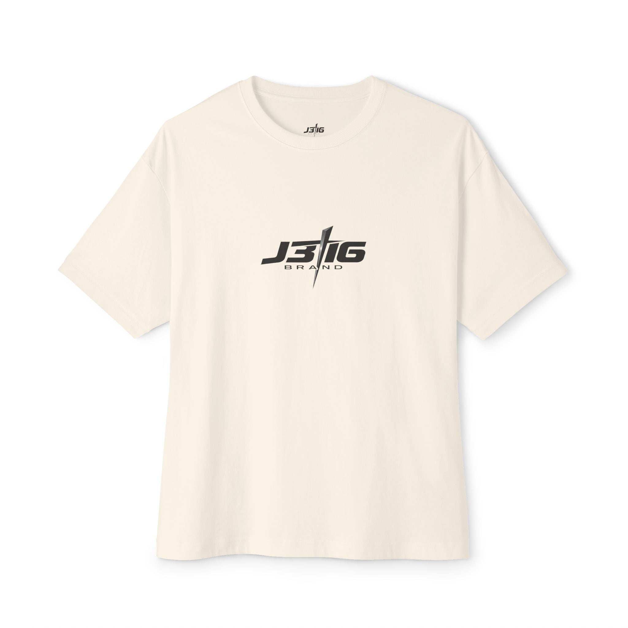 J316 Logo Tee — Minimal Graphic Boxy T-Shirt