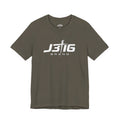 J3T6 Brand Logo Tee - Men's Heathered Graphic T-Shirt