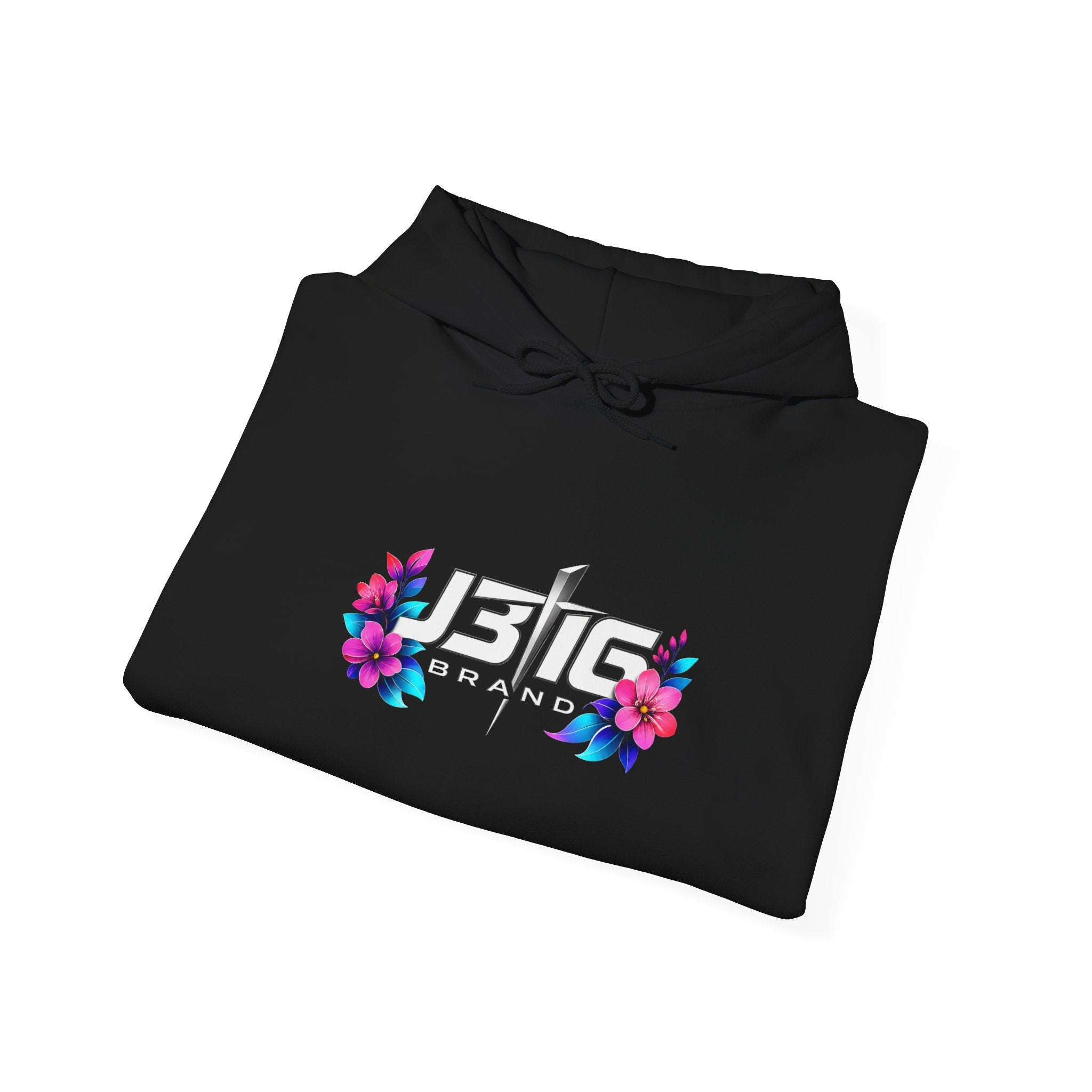 J316 Floral Logo Hoodie Dark