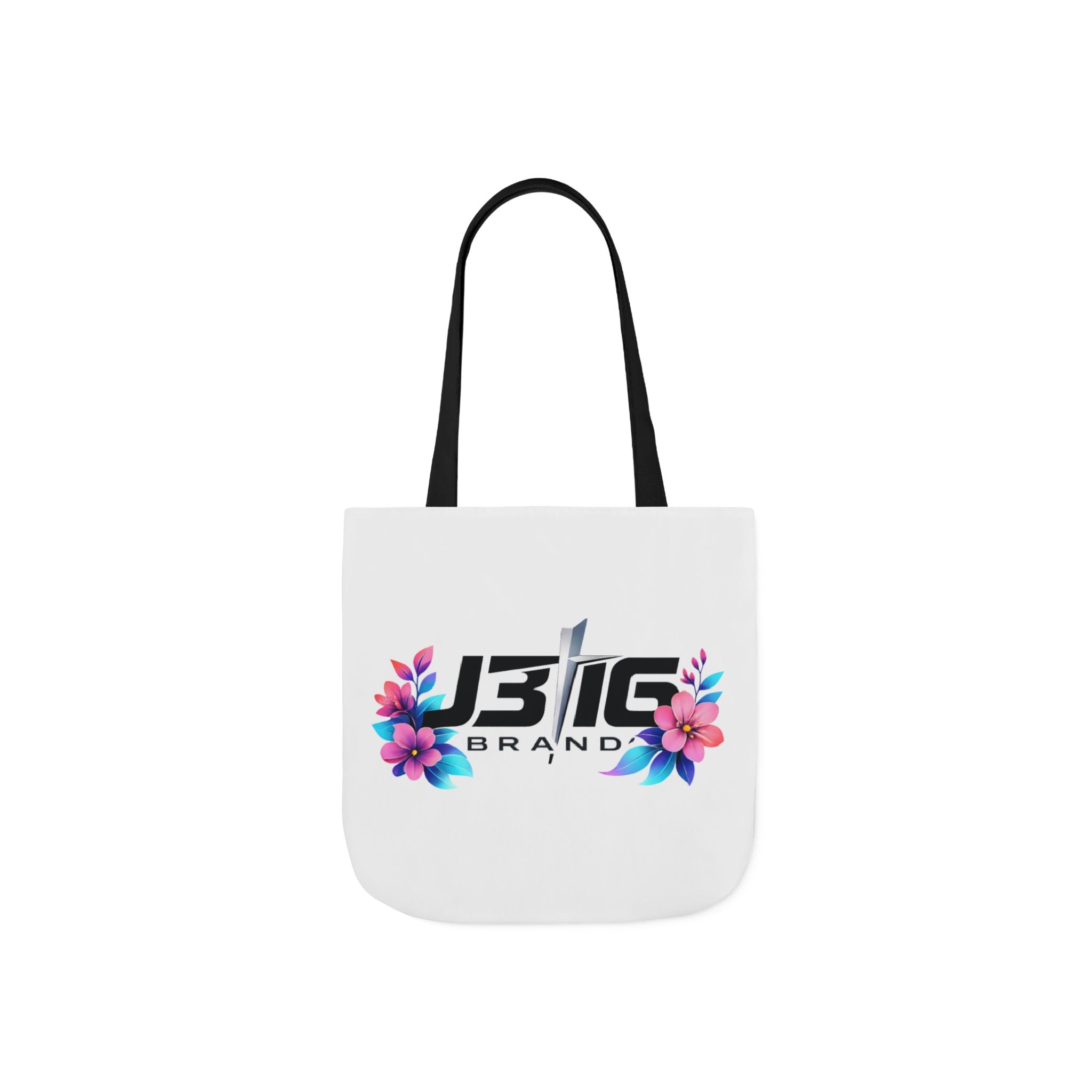 J316 Brand Floral logo canvas tote