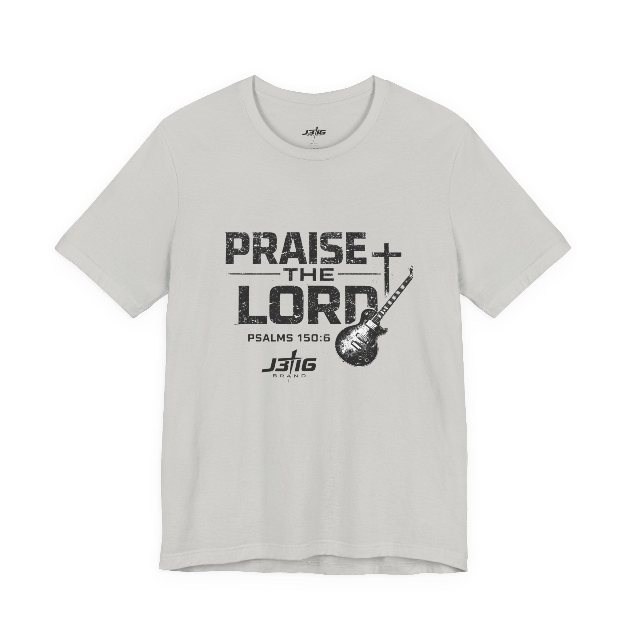 Praise the Lord T-Shirt – Psalms 150:6 Christian Guitar Worship Tee