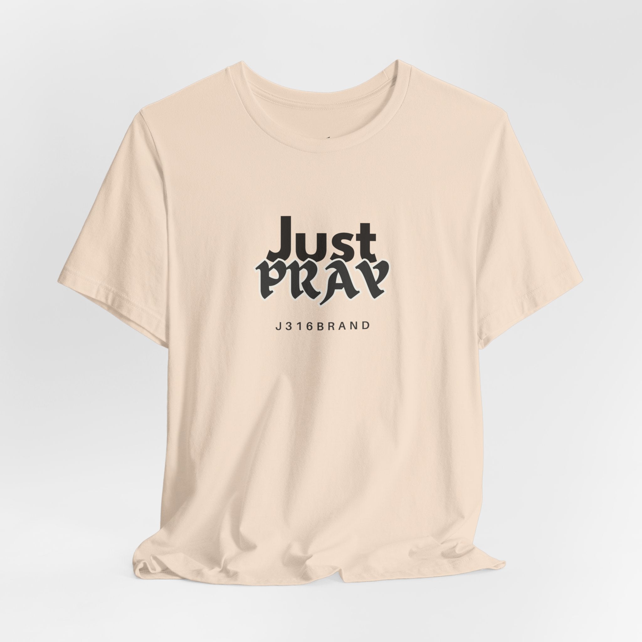 Just Pray T-Shirt — Minimal Faith Graphic Tee