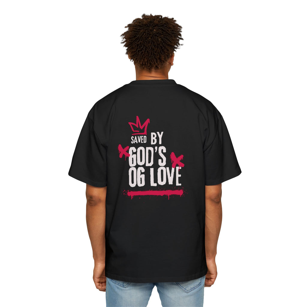 J316 Saved by Gods OG Love Oversized Dark