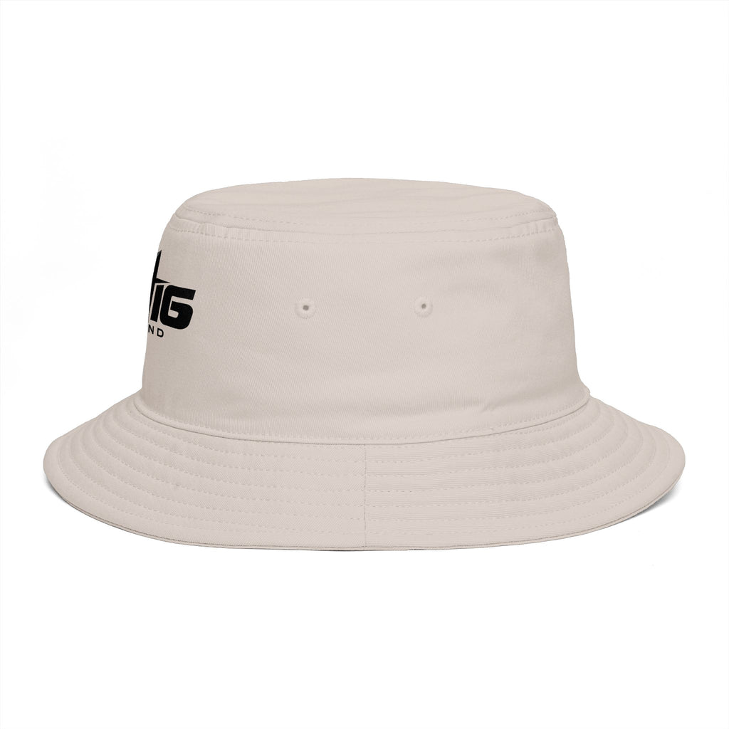 Minimalist JBIG Logo Bucket Hat — Casual Streetwear Sun Protection