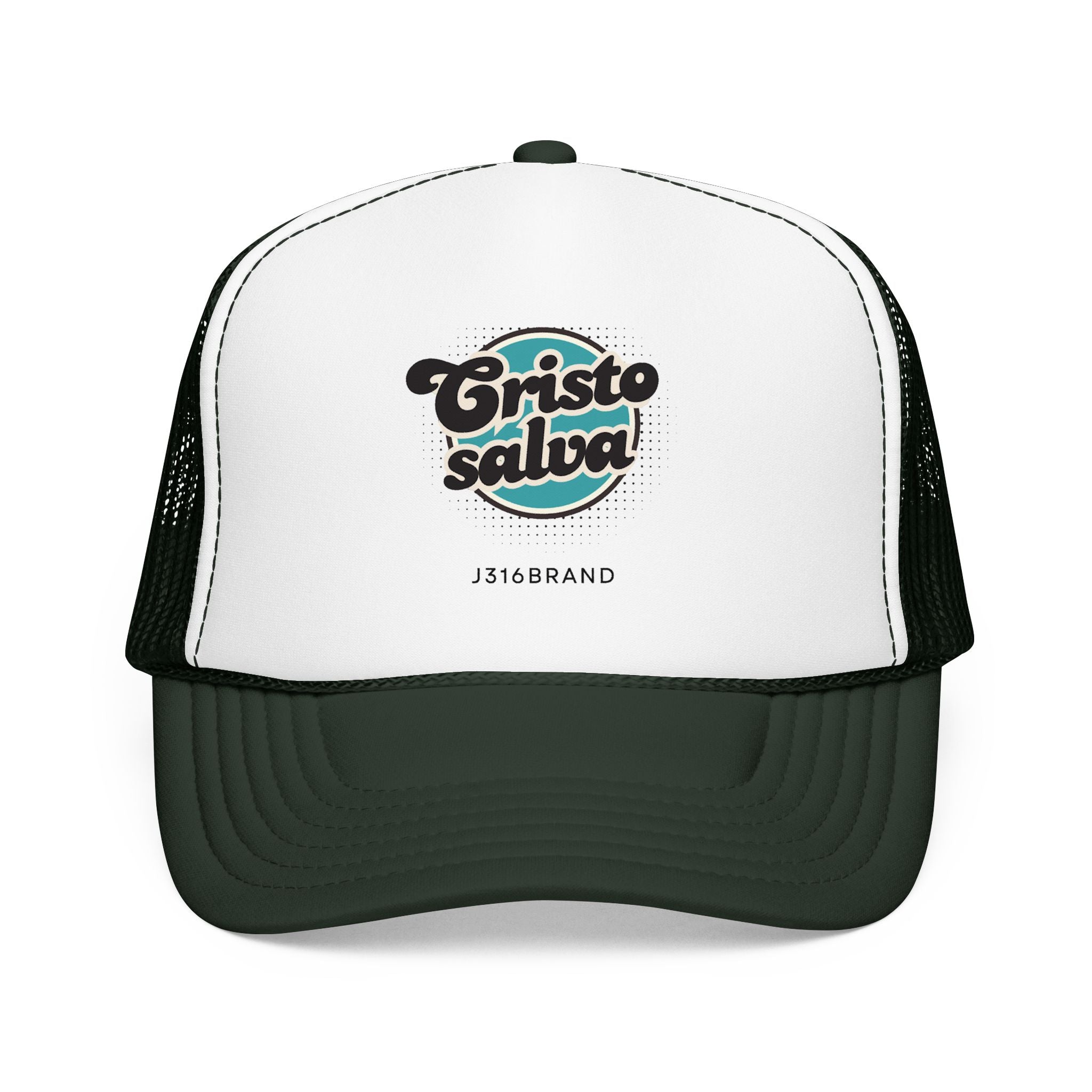 Cristo Salva Foam Trucker Hat