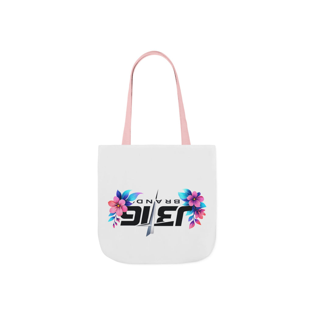 J316 Brand Floral logo canvas tote