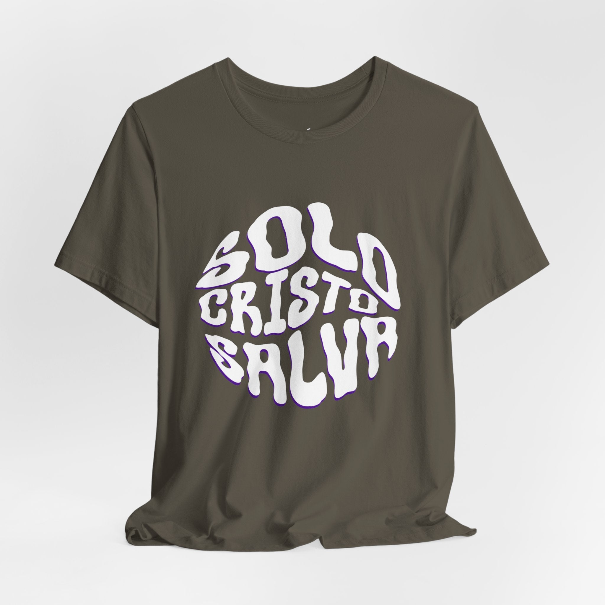 J316 Solo Cristo Salva Dark Shirt
