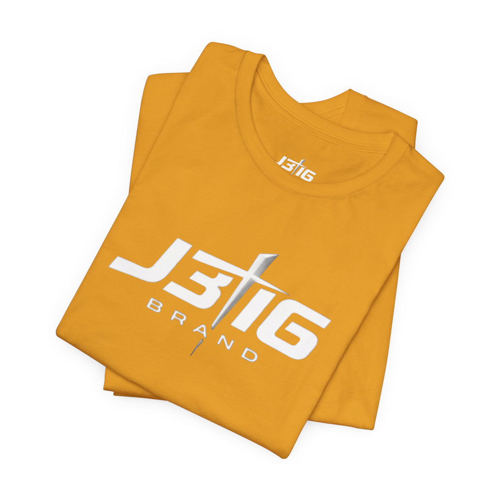 J3T6 Brand Logo Tee - Men's Heathered Graphic T-Shirt