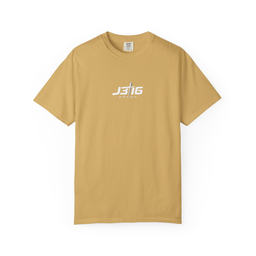 Religious Graphic T-Shirt — "Cristo Mi Redentor" Street Art Design