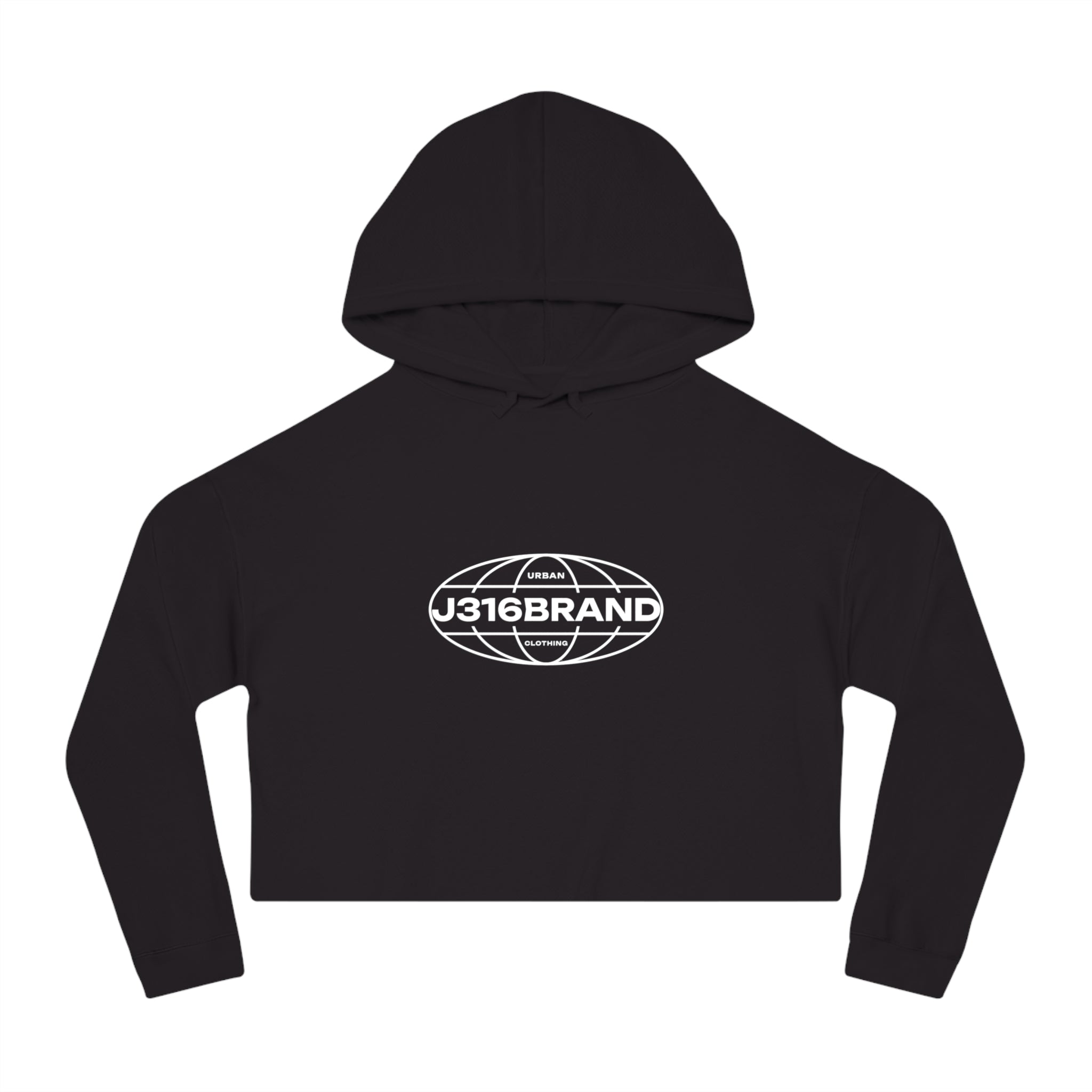 J316 Cropped Hoodie Shut Up & Pray