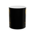 Motivational Solar Star Ceramic Mug – 'Make Today Worth It' Coffee Cup