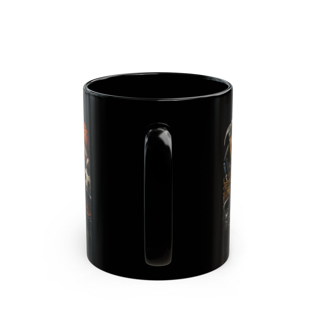Best Dad Ever Black Coffee Mug