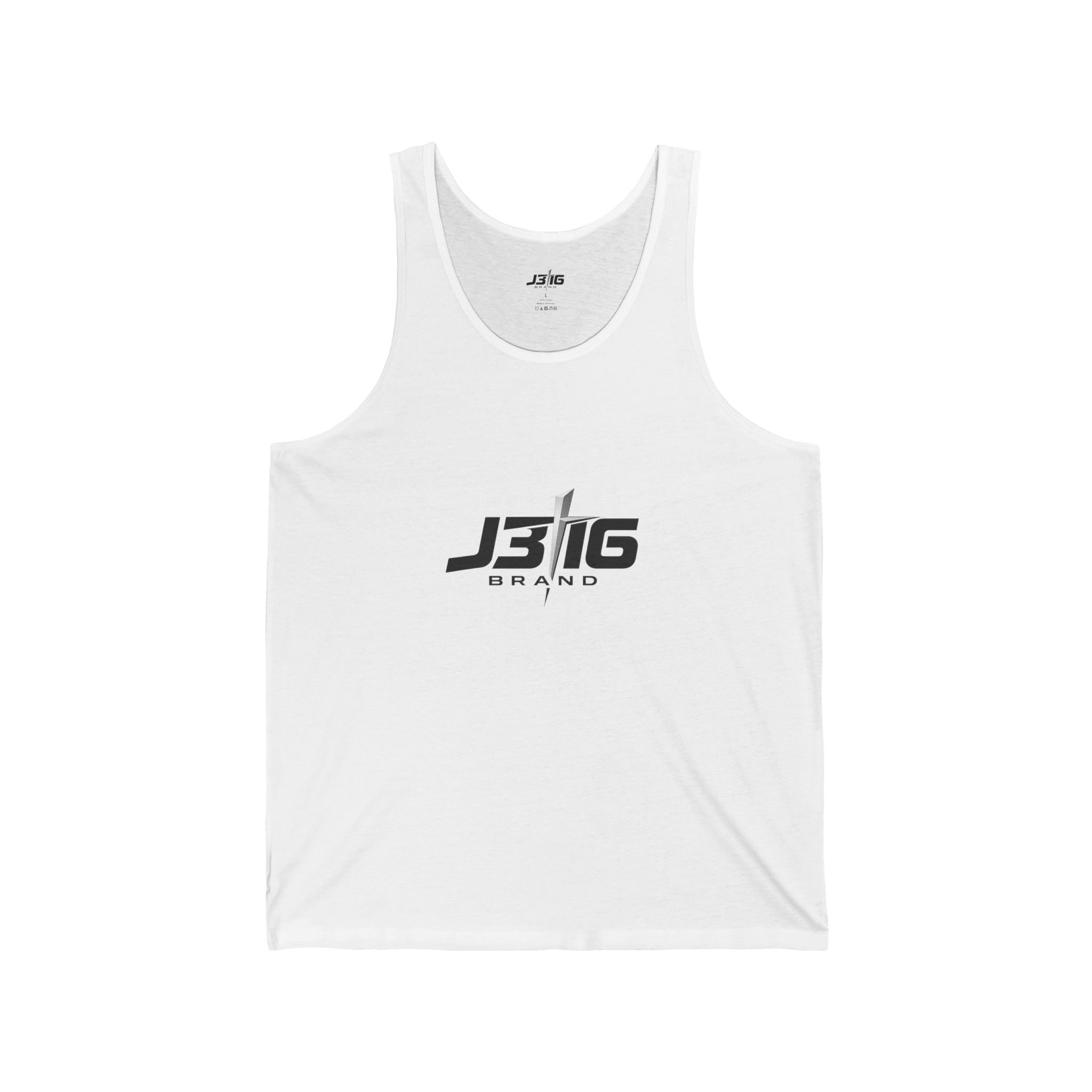 Tank Top — J316 Brand Minimal Logo Athletic Tank