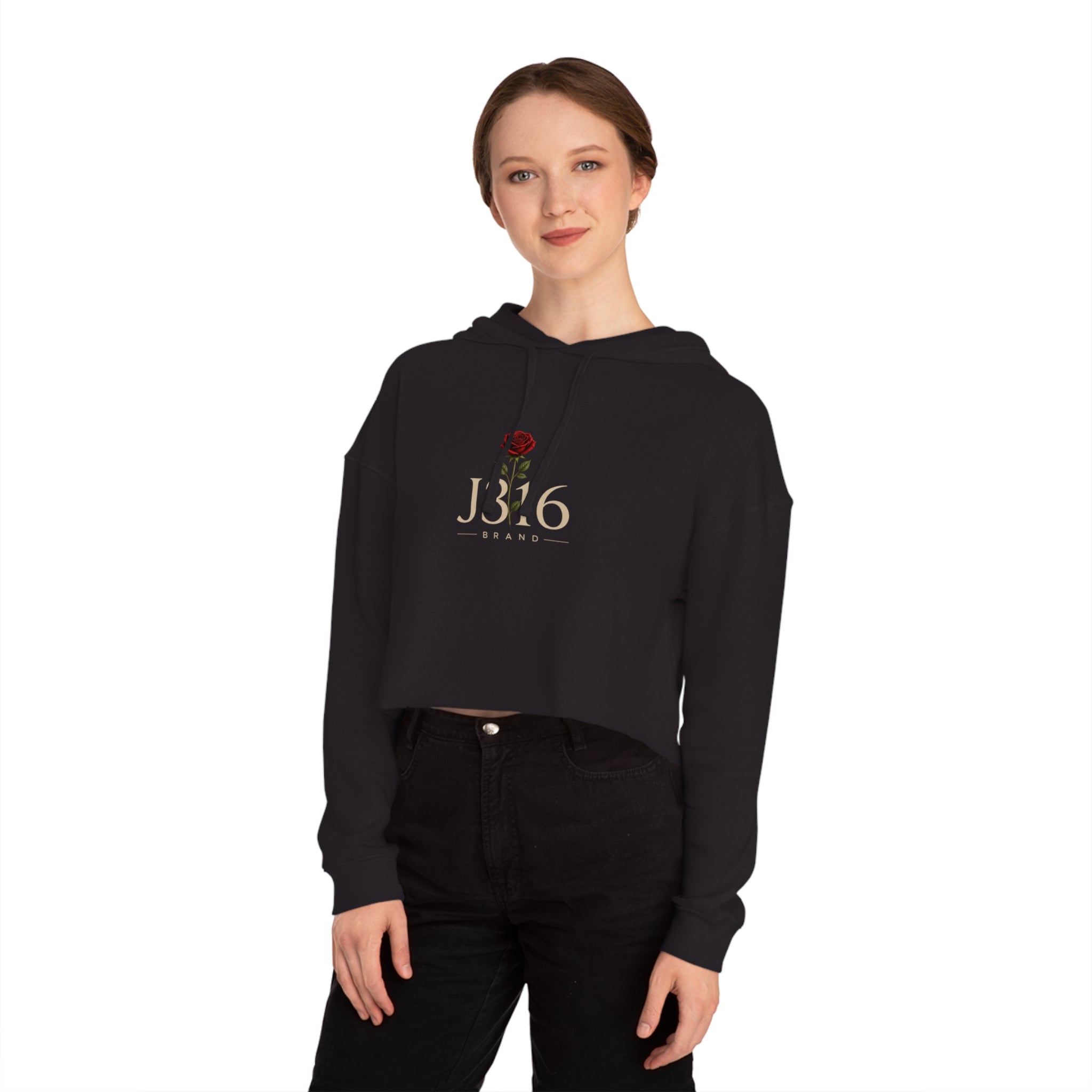 J316 Reborn Cropped Hoodie