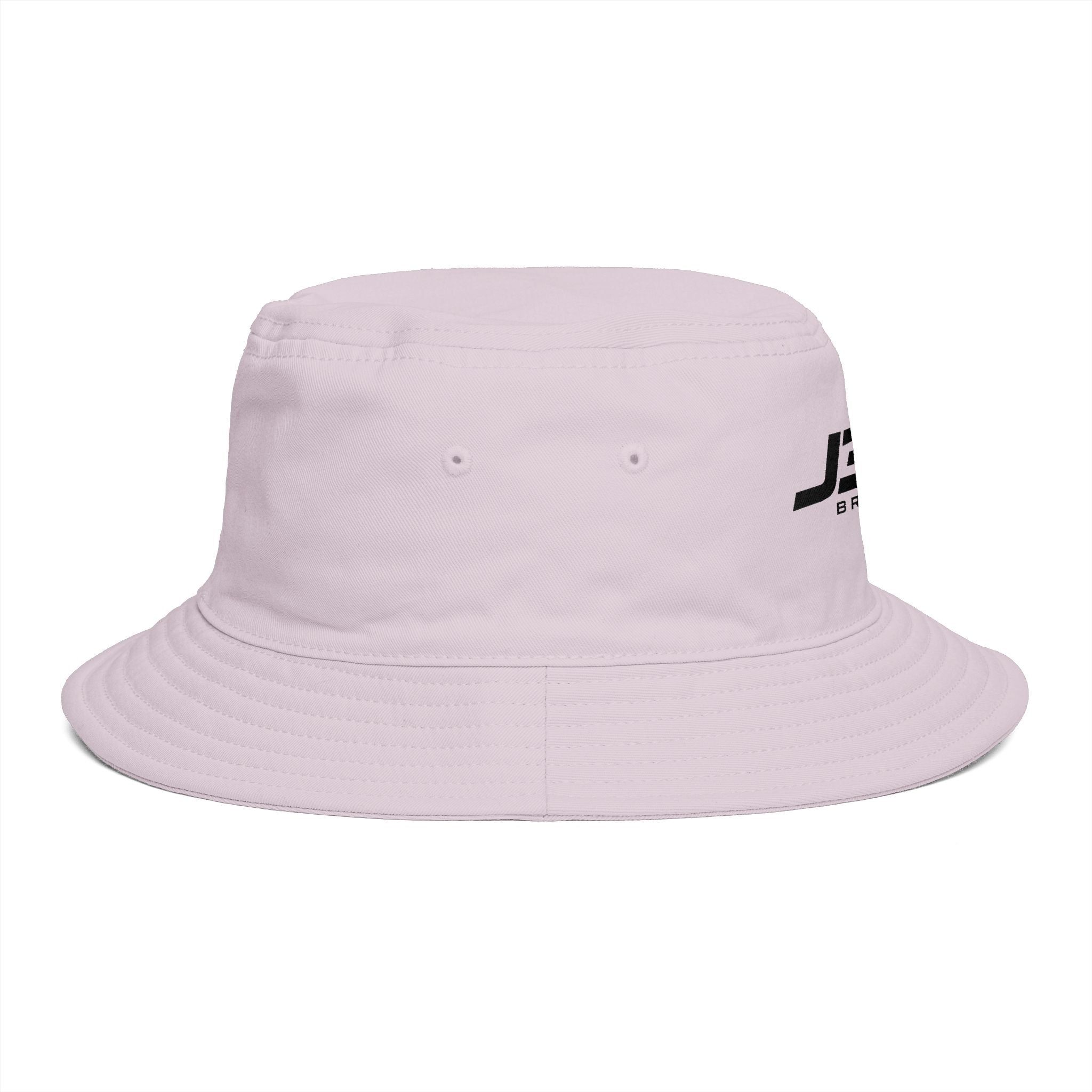 Minimalist JBIG Logo Bucket Hat — Casual Streetwear Sun Protection