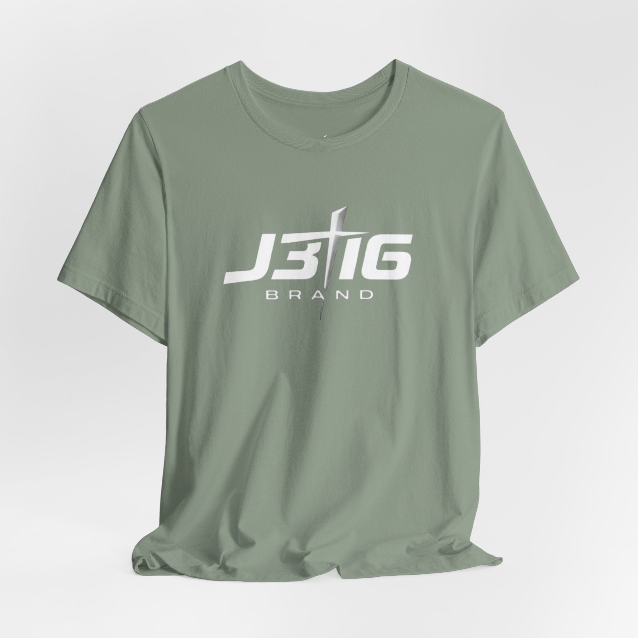 J3T6 Brand Logo Tee - Men's Heathered Graphic T-Shirt