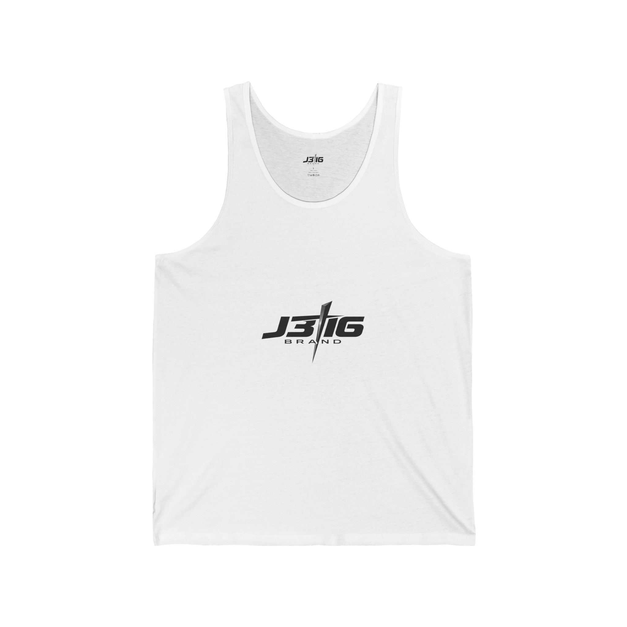 Tank Top — J316 Brand Minimal Logo Athletic Tank