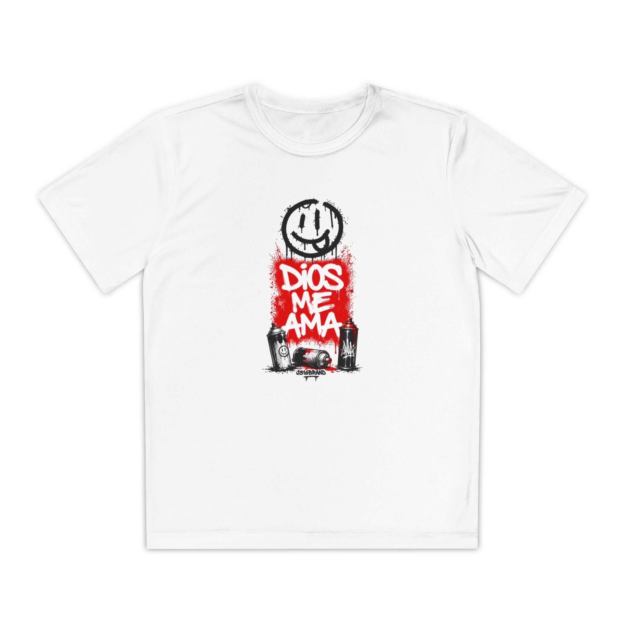 J316 Kids Dios me ama Shirt