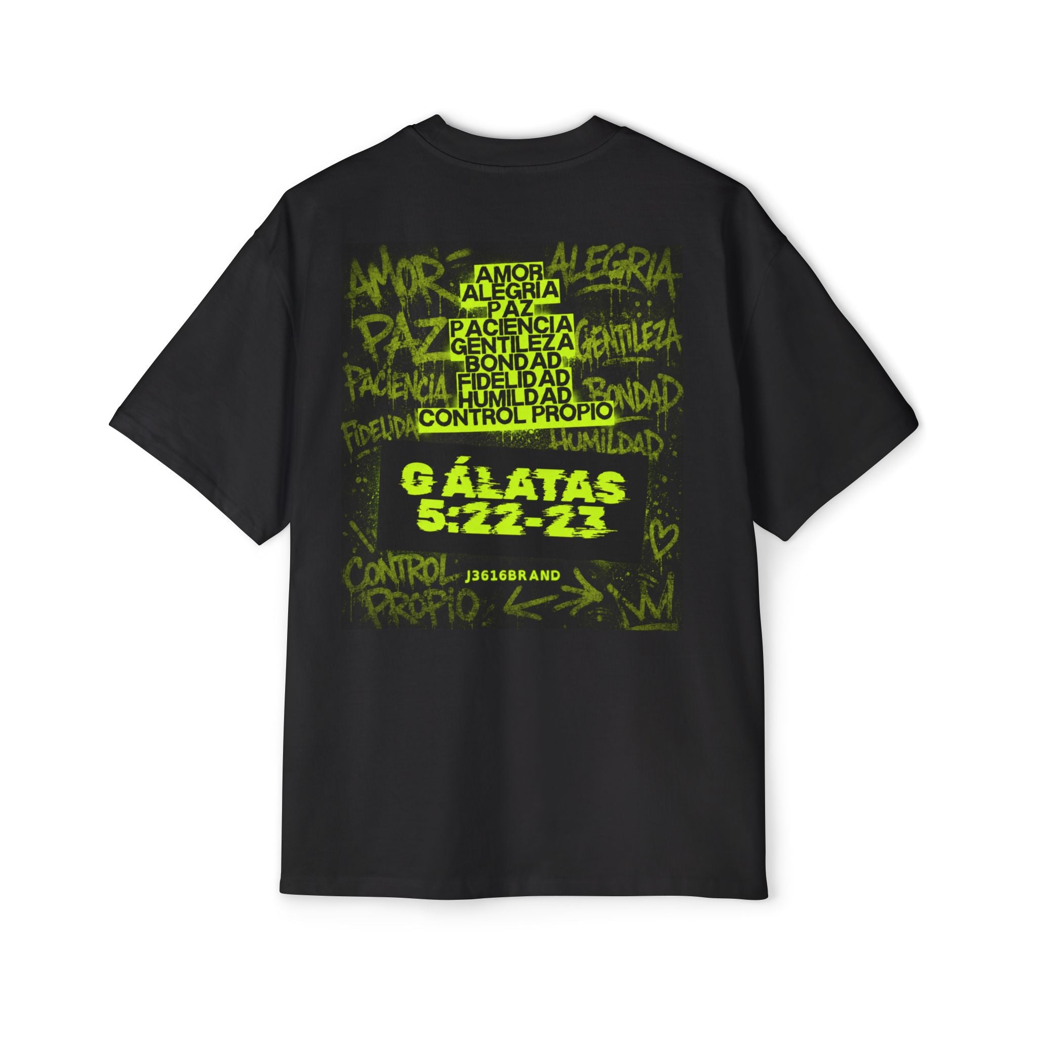J316 Gálatas 5:22 Oversized