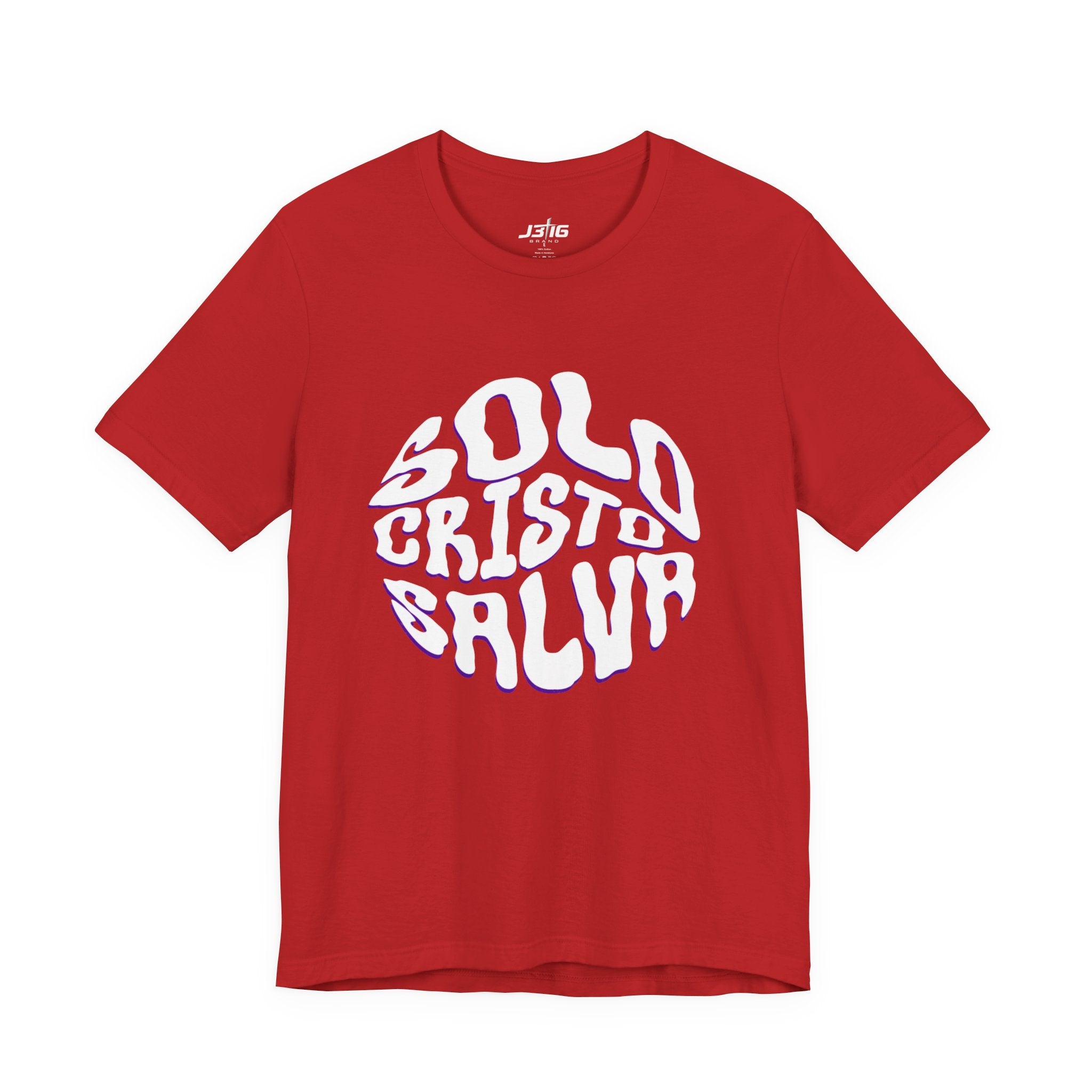 J316 Solo Cristo Salva Dark Shirt