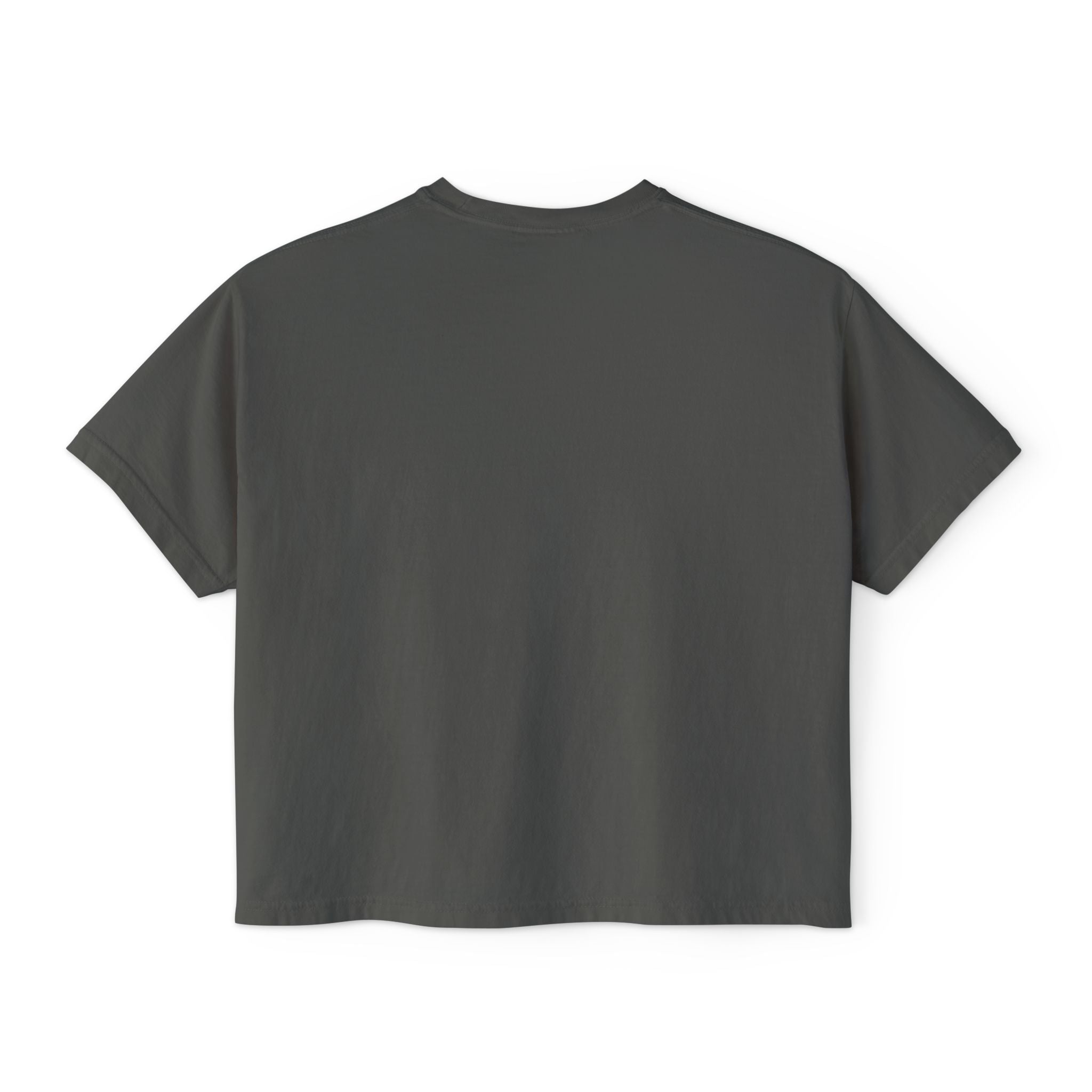 Justice Floral Boxy Tee — Women’s Minimalist Graphic Shirt