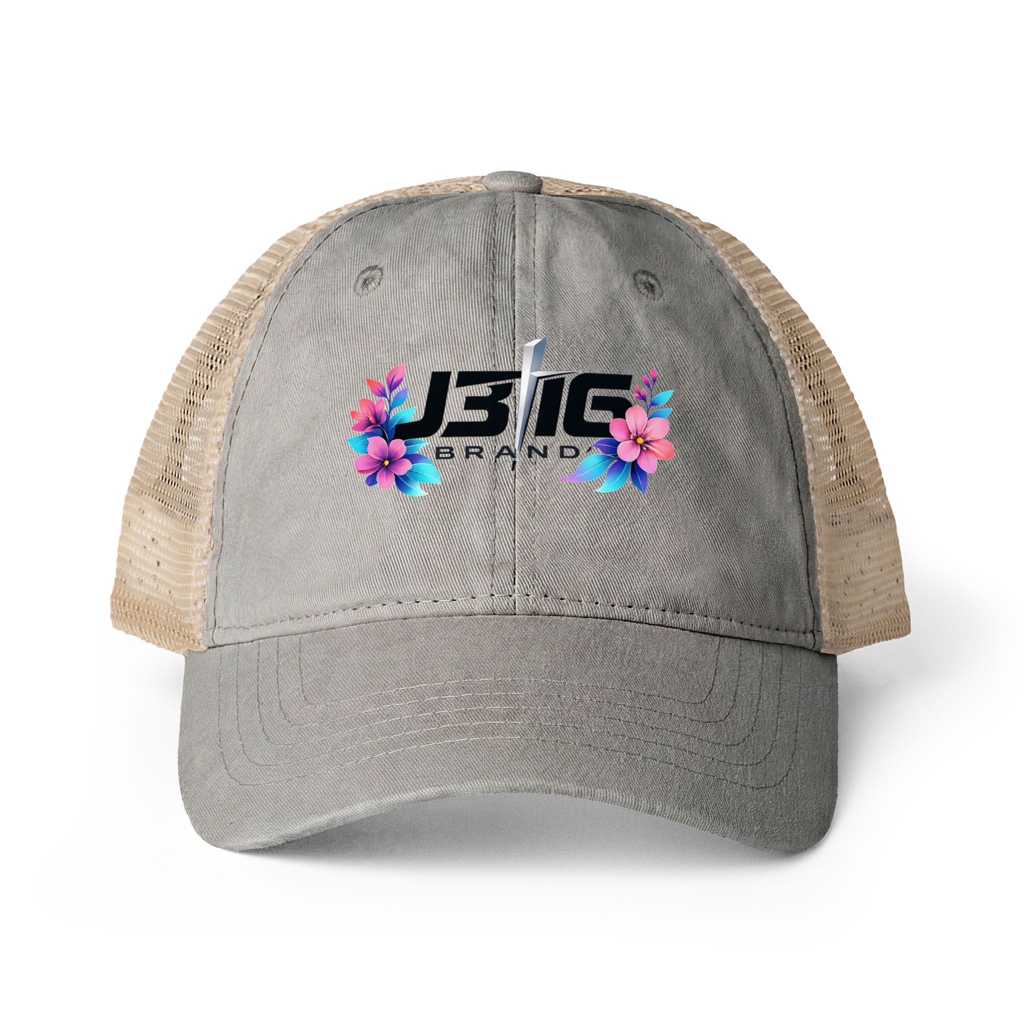 Women's Washed Mesh-Back Cap
