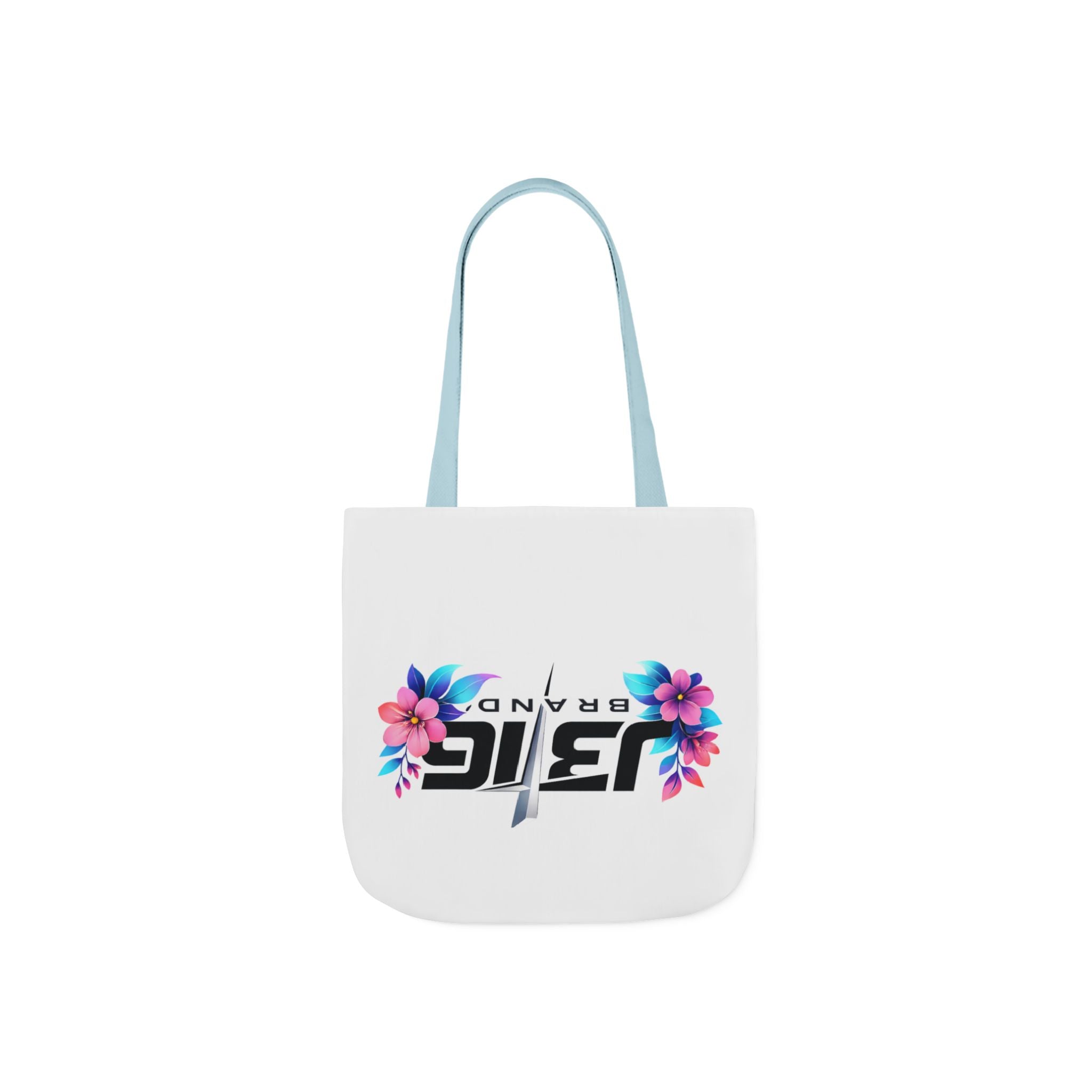 J316 Brand Floral logo canvas tote