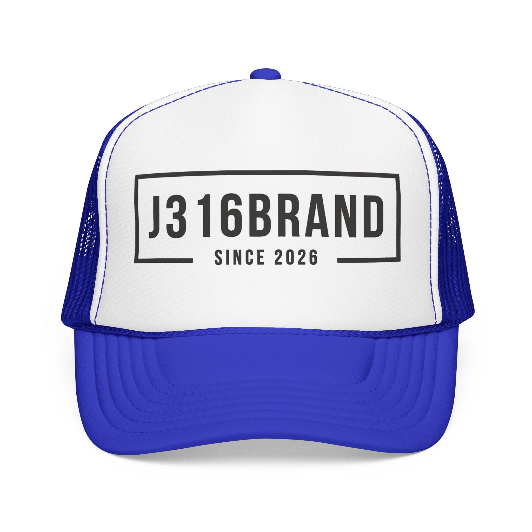 J316BRAND Trucker Hat – Foam Mesh Cap "Since 2020"