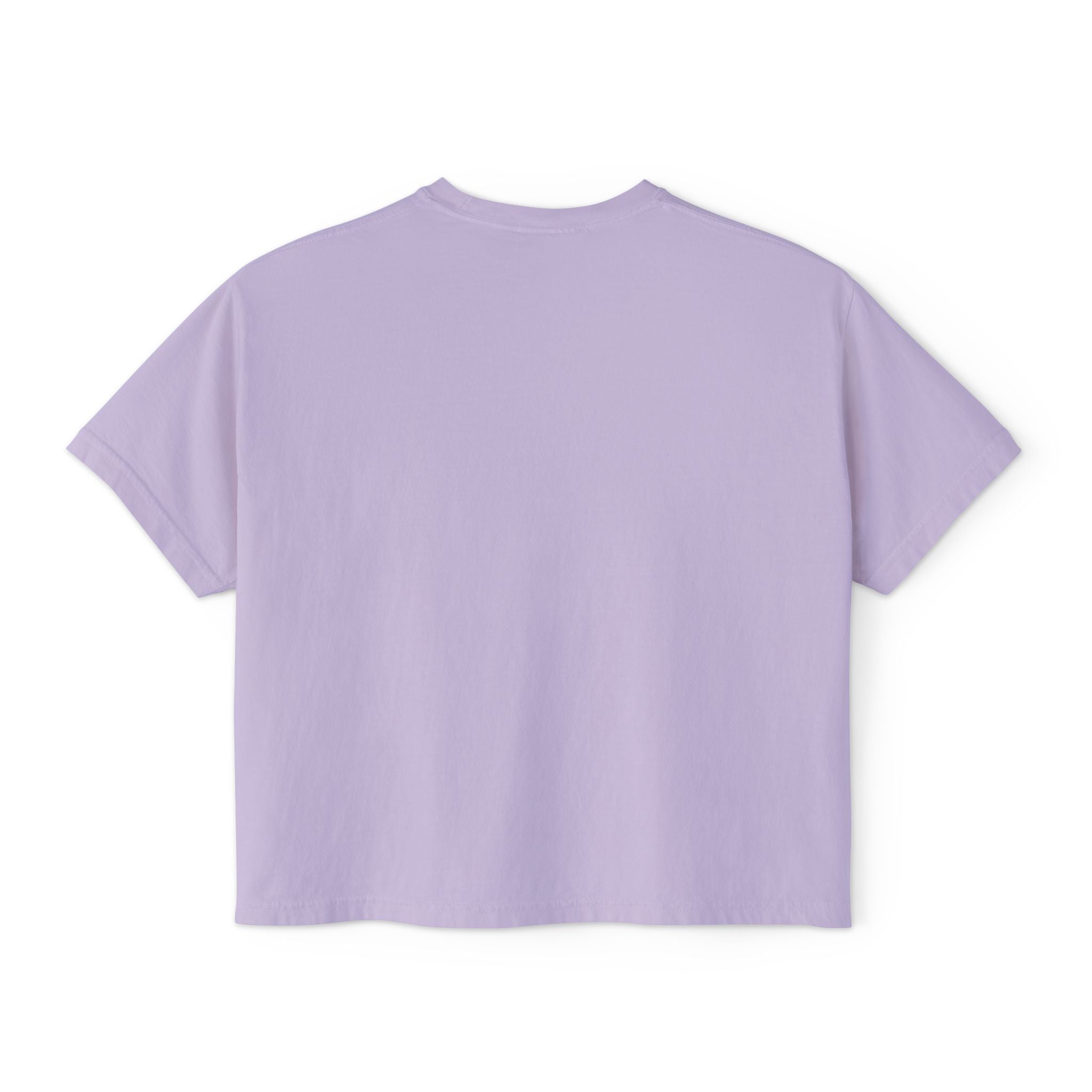 Boxy Tee — Minimal 'JBIG' Logo Women's Crop T-Shirt